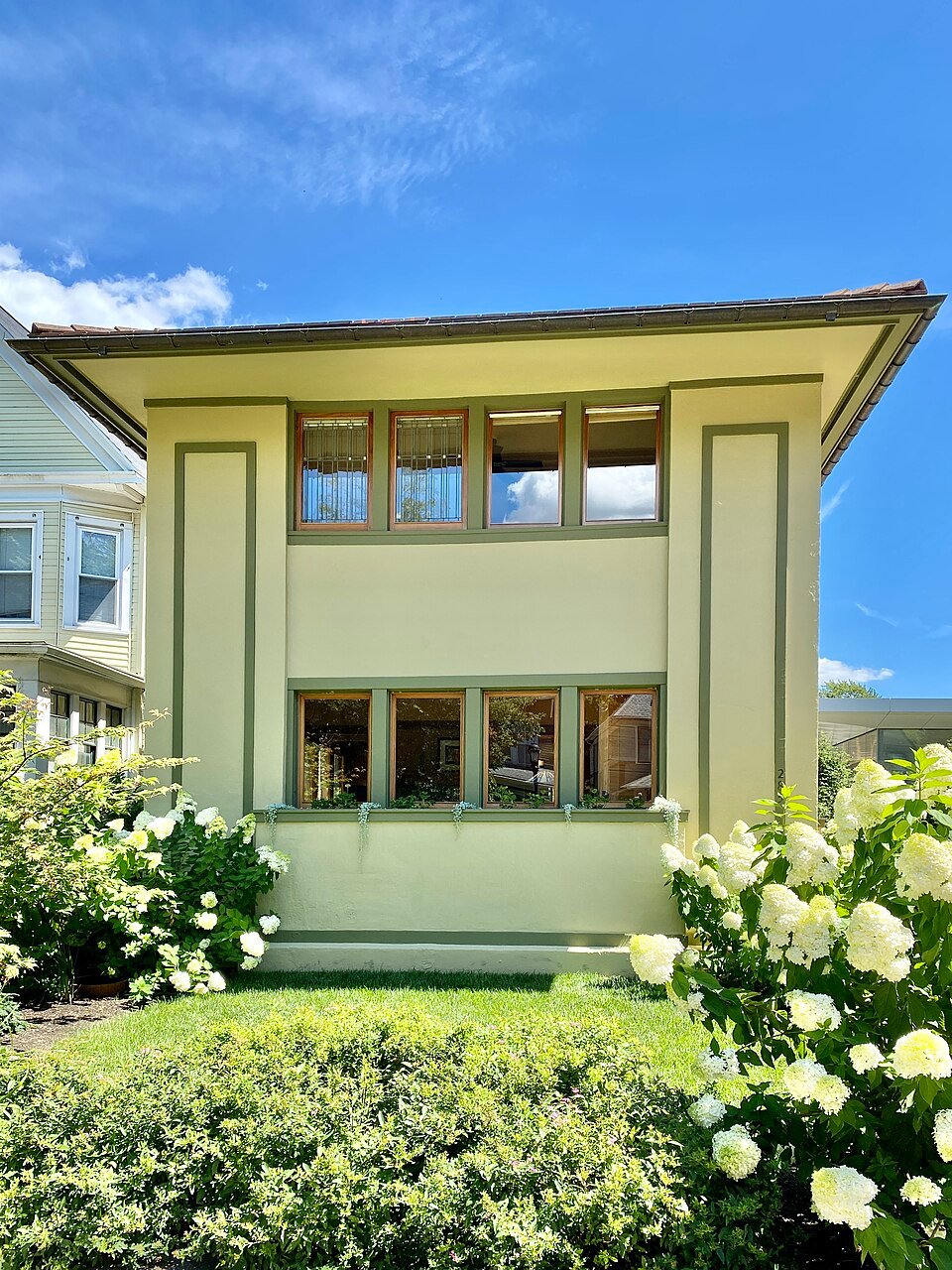 The gardener's cottage at the Darwin D. Martin House