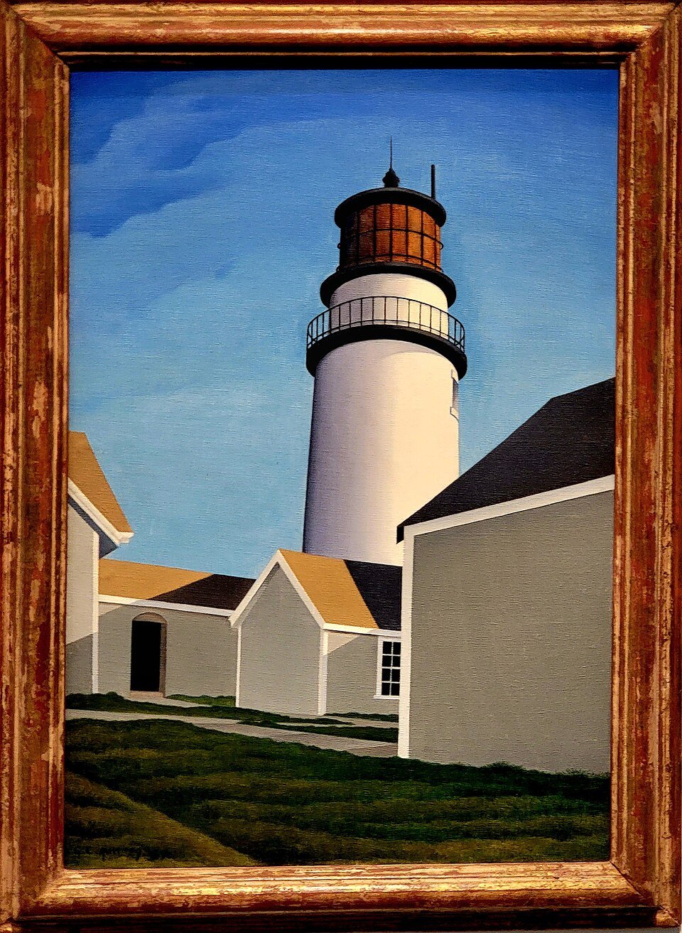 Pintura de Highland Light de George C. Ault, 1929