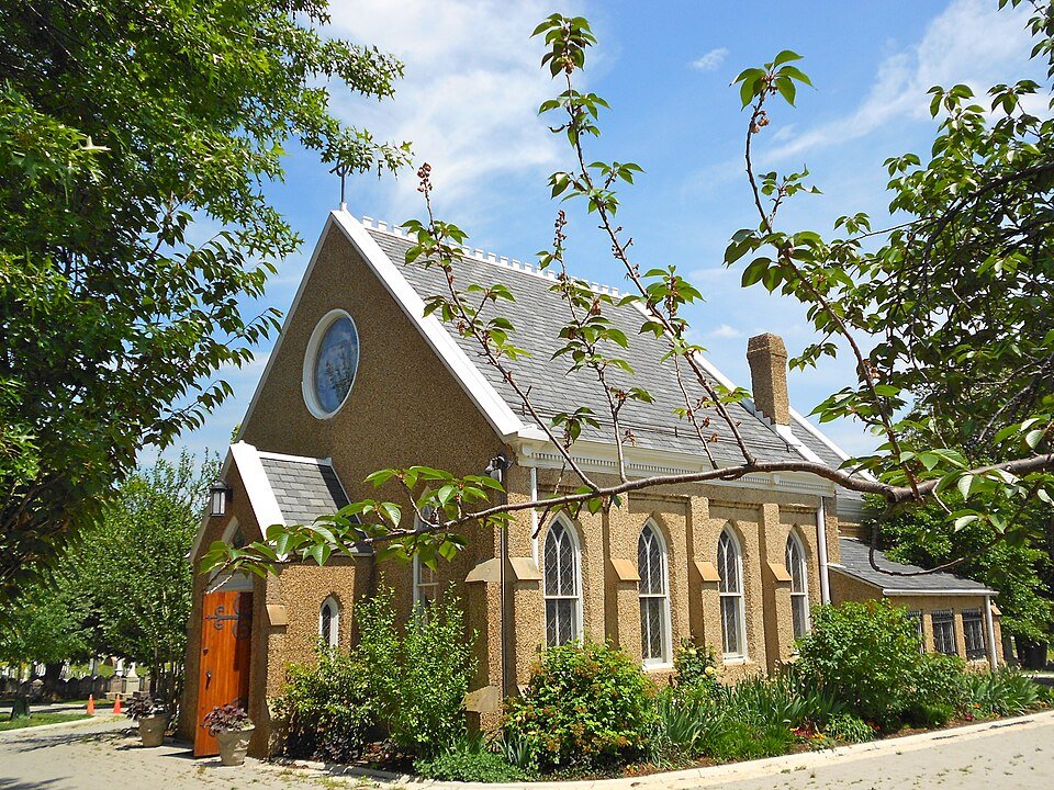 La capilla de Congressional Cemetery